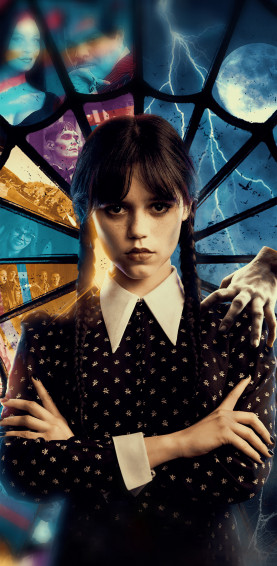 Wednesday Addams Phone Wallpaper Fisoloji
