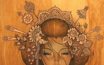 Audrey Kawasaki Wallpaper