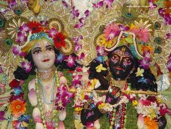 Iskcon Krishna Balram Radha Wallpaper