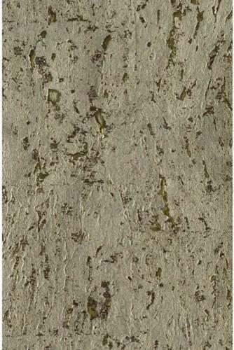 Ronald Redding Designer Resource Gold And Black Grasscloth Cork