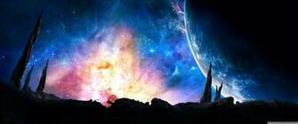 Space Artwork UltraHD Wallpaper Printed