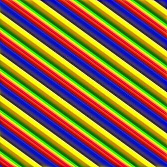 Carnival Stripes Vivid Eye Catching Diagonal You
