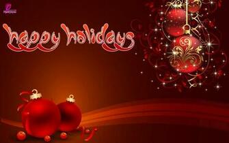 Happy Merry Christmas Holidays Wishes Card