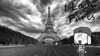 Paris Wallpaper Black And White Taroro In