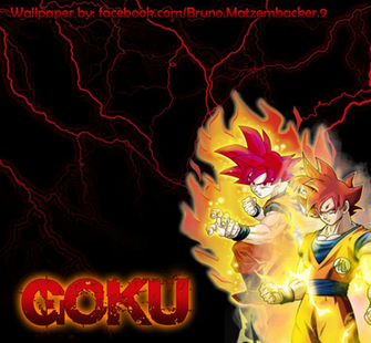 Super Saiyan God HD Wallpaper