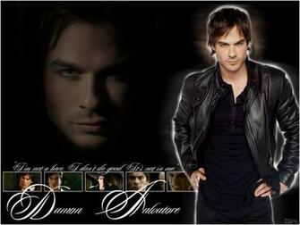 Damon Salvatore Vampire Diaries Wallpaper Image