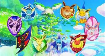 Eeveelutions Wallpaper HD Eevee Evolutio