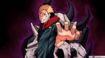 Sukuna The King Of Curses From Jujutsu Kaisen Wallpaper