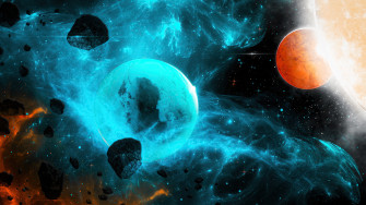 Planets Cosmos 4k Wallpaper HD Digital Universe Image