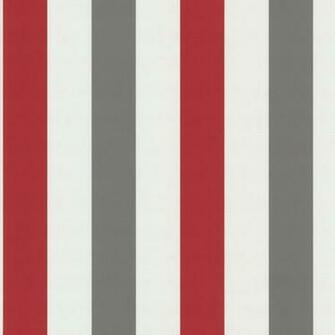 Code Red Stripe Silver White Wallpaper By P S International