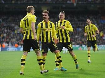 Mario Gotze And Marco Reus Photos Real Madrid V