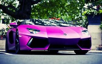Mag HD Wallpaper Purple Sports Car