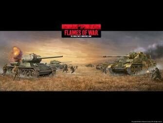 Flames Of War Desktop Wallpaper