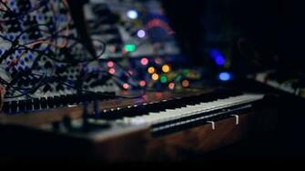 HD Wallpaper Digital Art Moog Music Synthesizer Vintage