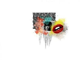 Never Shout Wallpaper