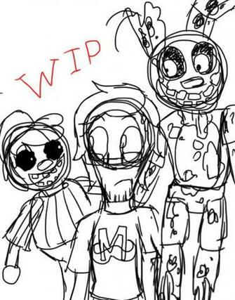 Wip Fnaf Markiplier By Skypon6