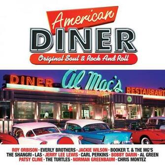 50s Diner Menu Long Of