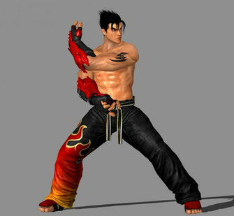 Tekken Jin Kazama Promo Image Pose By Iheartibuki On