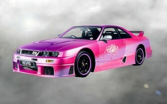 Computer Wallpaper Windows Car Nissan Pink Ladys