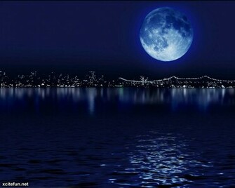 World Romantic Moon Wallpaper Dreamy
