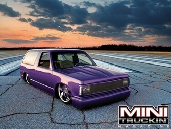 Mini Truckin Desktop Wallpaper June2011 Chevy S10 Blazer Front