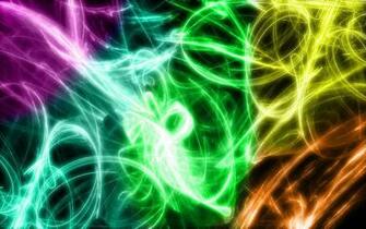 Rainbow Abstract Wallpaper By Themajesticgoat