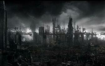 Aftermath Of World Illustrator Illustration Wallpaper