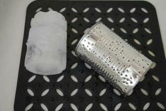 Summer Craft Recycled Tin Can Lantern Punched Votive