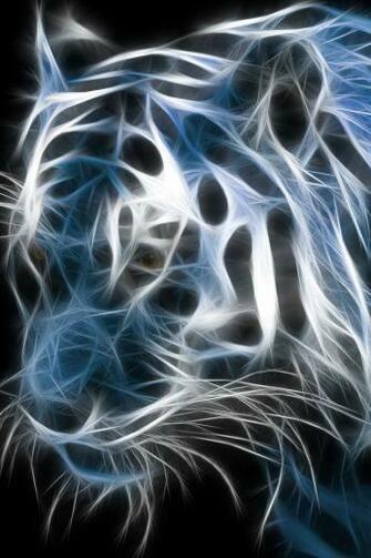 HD 3d Tiger Wallpaper For iPhone