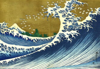 Japanese Wave Wallpaper