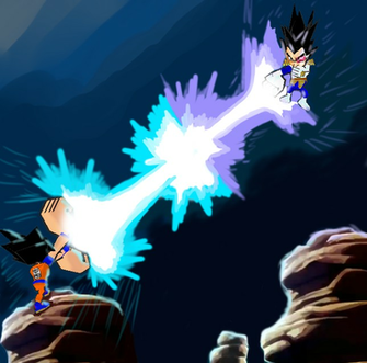 Kamehameha Vs Galick Gun Wallpaper By