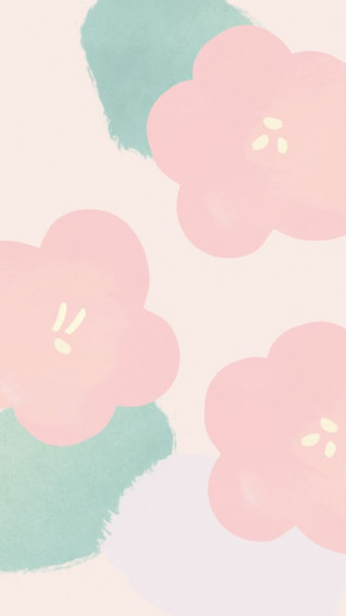 Be Positive Wallpaper iPhone Cute Pink
