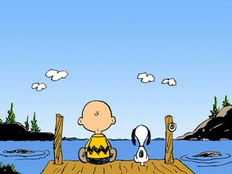 Charlie Brown And Snoopy Computer Desktop Wallpaper Pictures