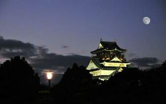 Osaka City At Night Light Wallpaper Jpg