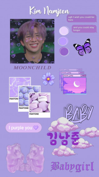 Bts Purple Aesthetic Wallpaper