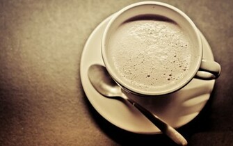 Coffee Cup Wallpaper Stock Photos