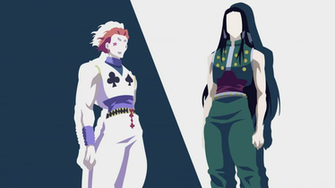 Illumi Zoldyck And Hisoka Morow From Hunter X Wallpaper For