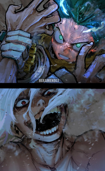 Hexamendle On X Midoriya Shigaraki Manga My Hero Academia Ch