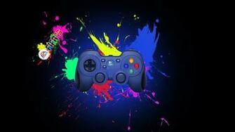 Black Background Joystick Logitech Wallpaper And Image
