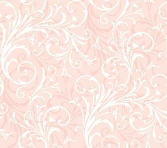 Light Pink Layered Scroll Wallpaper Wall Sticker Outlet