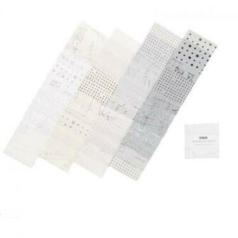 Modern Background More Paper Mini Charm Pack Zen Chic Moda