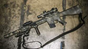 Airsoft Media Custom Painted Dmr Gun Wallpaper By