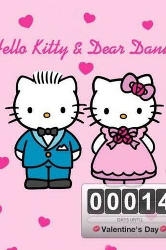 Valentine Desktop Wallpaper Hello Kitty Image Search Results