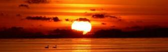 The Rays Of Setting Sun Sundown Wallpaper HD Walls