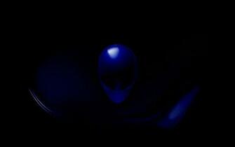 Blue Alienware Wallpaper