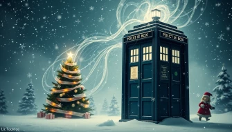 Dr Who Christmas Wallpaper