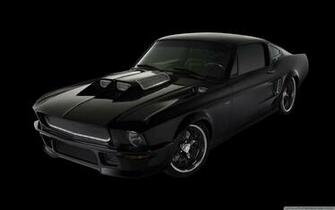 Black Ford Mustang 4k HD Desktop Wallpaper For Ultra Tv