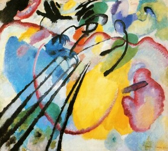 Abstract Paintings Wassily Kandinsky Wallpaper HD Desktop