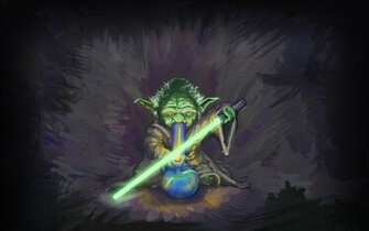Hit Yoda Wallpaper Bong Myspace Background