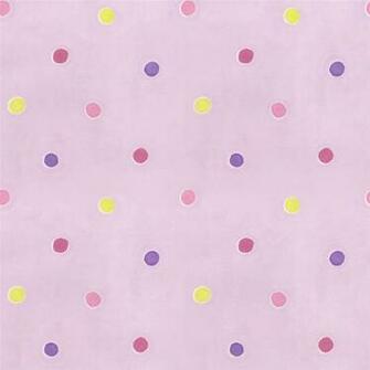 Pink Yellow Purple Dl30747 Spots Dots Hoopla Wallpaper